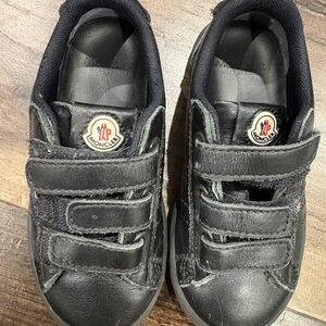 On SALE! Moncler Kids Black Sneakers